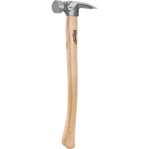 Milled Face Framing Hammer, 23 oz., Wood Handle NTL Industrial