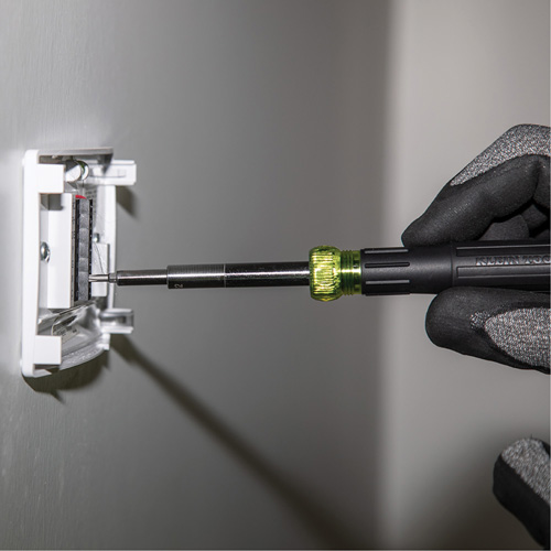 14-in-1 Precision Screwdriver/Nut Driver with Tamperproof TORX&reg; Bits, 7" L, Cushion Grip Handle NTL Industrial