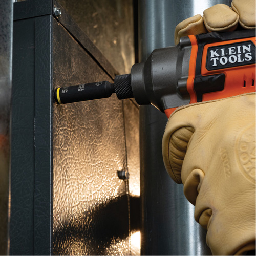11-in-1 Impact Rated Multi-Bit Screwdriver/Nut Driver, 8" L, Cushion Grip Handle NTL Industrial