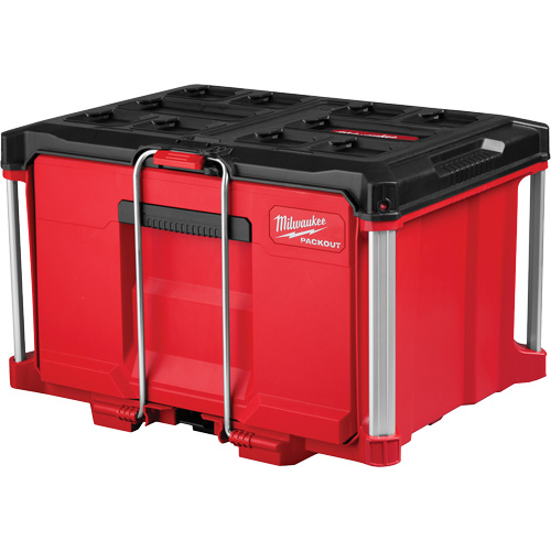 PACKOUT Single Drawer Tool Box with 50 lbs. Capacity, 16-3/10" x 22-1/5" x 14-3/10", Black/Red NTL Industrial