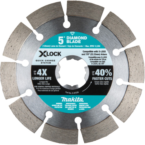 X-LOCK Segmented Diamond Blade for Masonry Cutting NTL Industrial