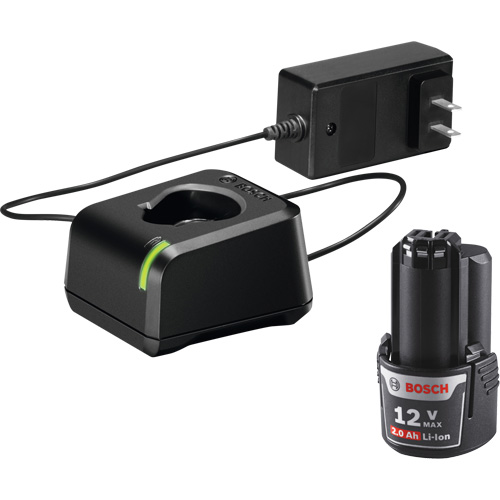 12V MAX Cordless Tool Battery & Charger Starter Kit, 12 V, Lithium-Ion NTL Industrial