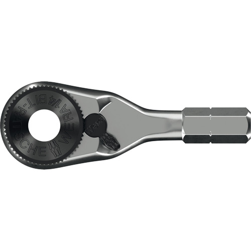 Cl&eacute; &agrave; cliquet &agrave; 4 embouts Mini Zyklop 8011, Prise de 1/4" NTL Industrial