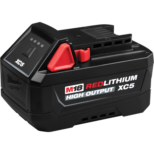 Bloc-pile M18 REDLITHIUM HIGH OUTPUT XC5, Lithium-ion, 18 V, 5 Ah NTL Industrial