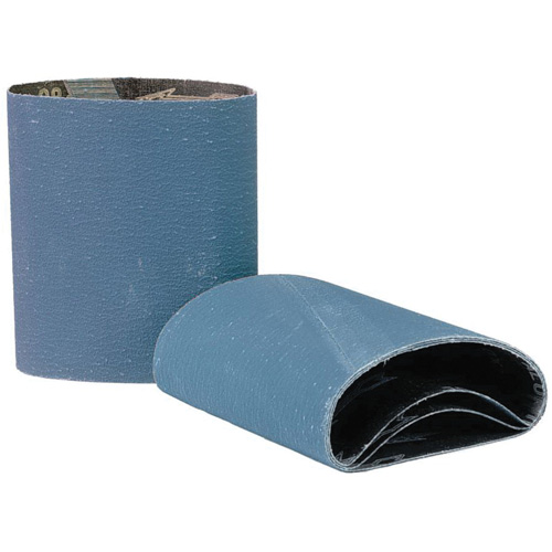 Courroie de tambour en toile COOLCUT XX, 5" dia. x 3-1/2" la, Grain 40, Zirconium NTL Industrial