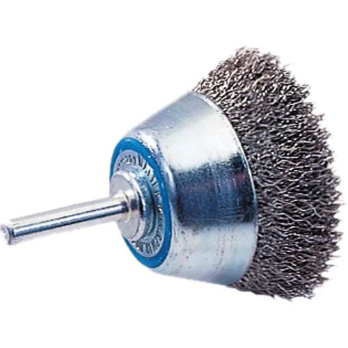 Brosse mont&eacute;e &agrave; fils ondul&eacute;s NTL Industrial