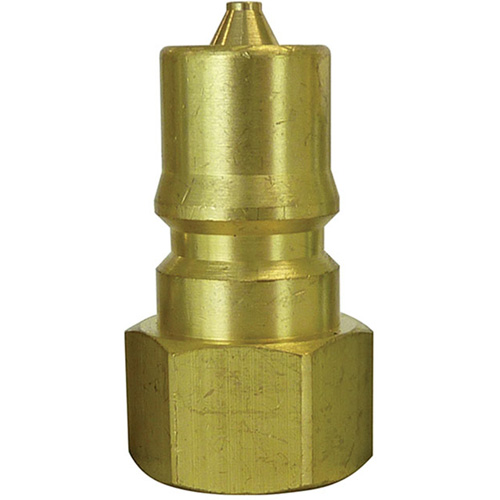 Bouchon pour raccord hydraulique rapide, 3/4" dia., Laiton NTL Industrial