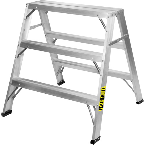 Chevalet de sciage industriel, 3' ha x 33,3125" la x 31,50" pr, Capacit&eacute; de 300 lb, Aluminium NTL Industrial