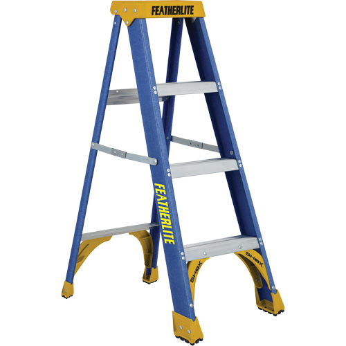 Industrial Duty Stepladders (6300 Series), 4', Fibreglass, 250 lbs. Capacity, Type 1 NTL Industrial