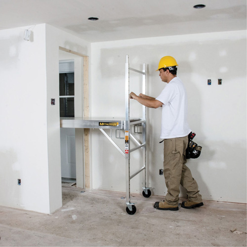 &eacute;chafaudages mobiles - &eacute;chafaudage maxi carr&eacute;, Cadre Aluminium, 74" p x 75" h NTL Industrial