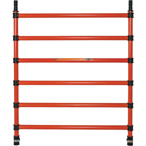 Composants pour &eacute;chafaudages la tour en fibre de verre, Montant d'extr&eacute;mit&eacute;, 47" la x 60" h NTL Industrial