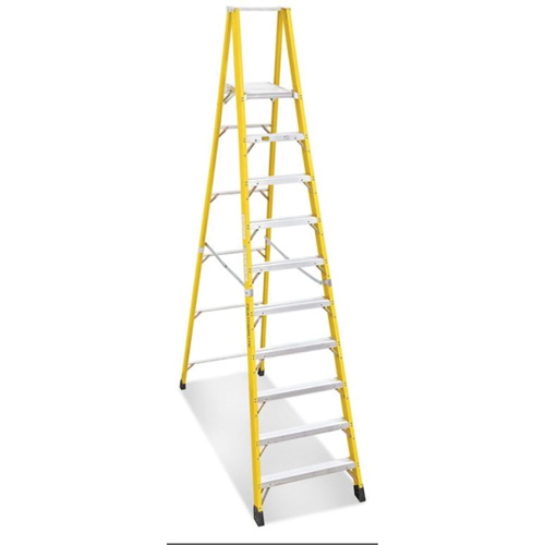 Industrial Heavy-Duty Platform Stepladders (6500 Series), 12', 300 lbs. Cap. NTL Industrial