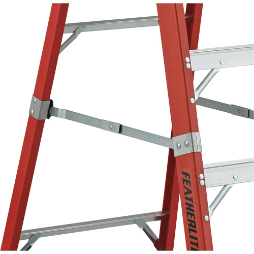 Industrial Extra Heavy-Duty Platform Stepladder (6500 AA Series), 6', 375 lbs. Cap. NTL Industrial