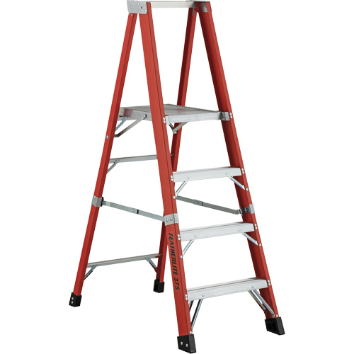 Industrial Extra Heavy-Duty Platform Stepladder (6500 AA Series), 12', 375 lbs. Cap. NTL Industrial