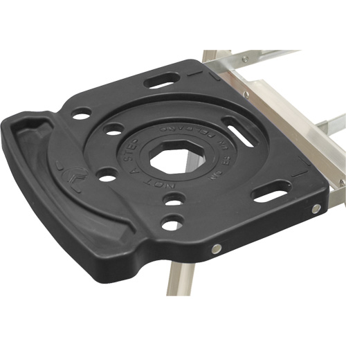 3400 Series Industrial Extra Heavy-Duty Step Ladder, 4', Aluminum, 300 lbs. Capacity, Type 1A NTL Industrial