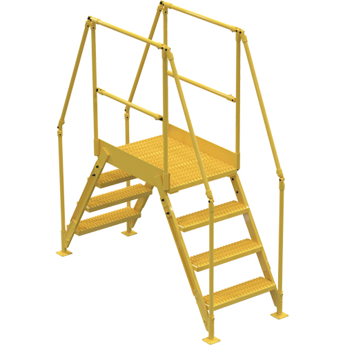 Crossover Ladder, 67 " Overall Span, 40" H x 24" D, 24" Step Width NTL Industrial
