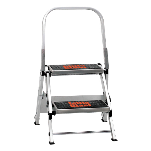 Safety Stepladder, 1.5', Aluminum, 300 lbs. Capacity, Type 1A NTL Industrial