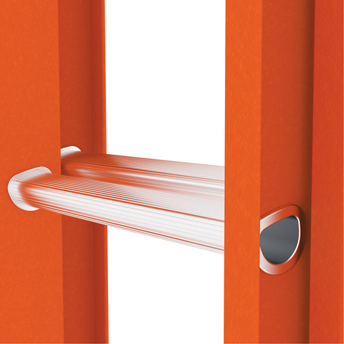 BuildMan&reg; Extension Ladder, 300 lbs. Cap., 16' H, Grade 1A NTL Industrial