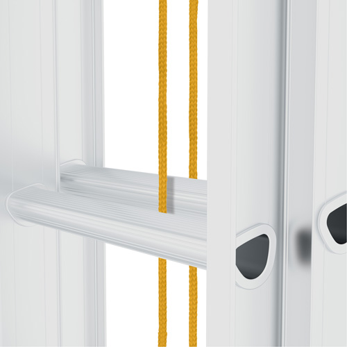 Jobsite Series Extension Ladder, 250 lbs. Cap., 24' H, Grade 1 NTL Industrial