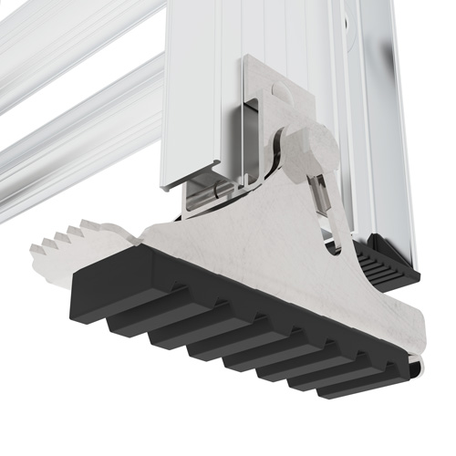 Jobsite Series Extension Ladder, 250 lbs. Cap., 24' H, Grade 1 NTL Industrial