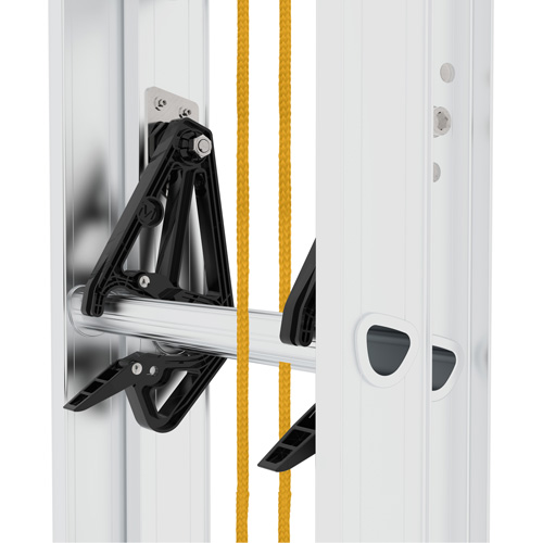 Jobsite Series Extension Ladder, 250 lbs. Cap., 28' H, Grade 3 NTL Industrial