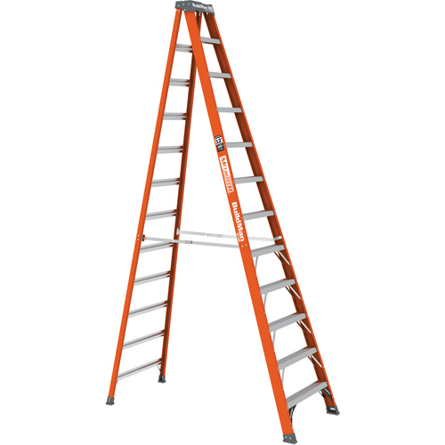 Step Ladder, 12', Fibreglass, 300 lbs. Capacity, Type 1A NTL Industrial