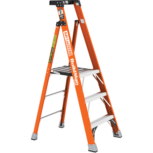 Escabeau avec plateforme Safespace, 3', Cap. De 300 lb NTL Industrial