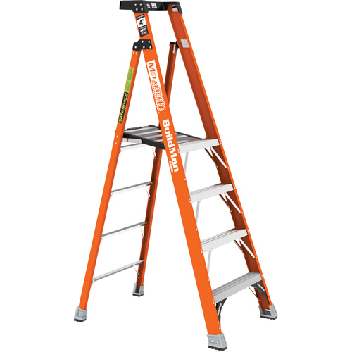 Escabeau avec plateforme Safespace, 4', Cap. De 300 lb NTL Industrial