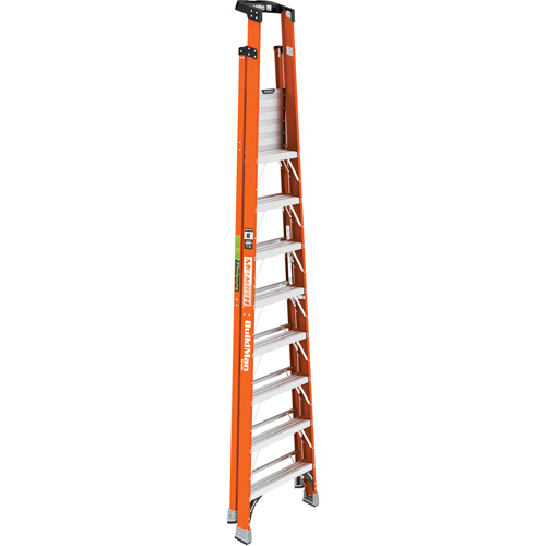 Safespace Platform Step Ladder, 8', 300 lbs. Cap. NTL Industrial