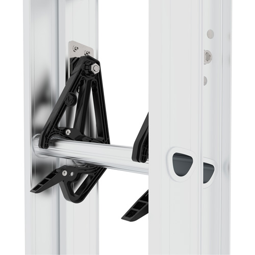 Jobsite Series Extension Ladder, 200 lbs. Cap., 16' H, Grade 3 NTL Industrial
