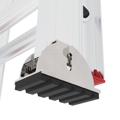 Jobsite Series Extension Ladder, 200 lbs. Cap., 24' H, Grade 3 NTL Industrial