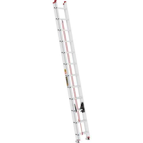 Jobsite Series Extension Ladder, 200 lbs. Cap., 24' H, Grade 3 NTL Industrial