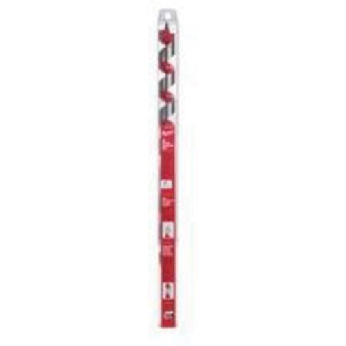 Longue m&egrave;che h&eacute;licoidale pour perceuse, Diam&egrave;tre de 1-3/8", Cannelure 15", Tige 7/16" hexagonal NTL Industrial