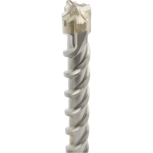 MX4 4-Cutter SDS-Plus Rotary Hammer Drill Bit, 1-1/8", SDS-Plus Shank, Carbide NTL Industrial