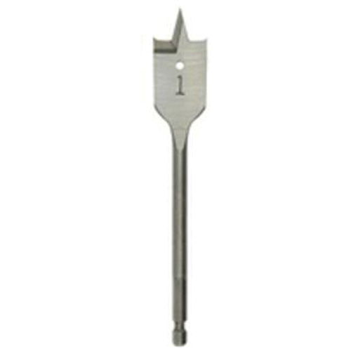 M&egrave;che plate, Diam&egrave;tre de 1-1/8", Tige 1/4" hex, Longeur de 6" NTL Industrial