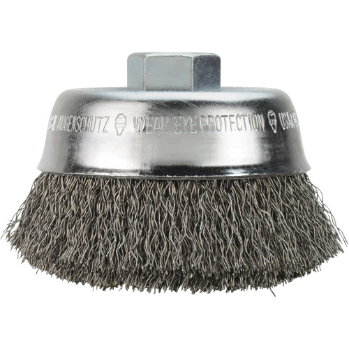 Carbon Steel Crimped Wire Cup Brush NTL Industrial
