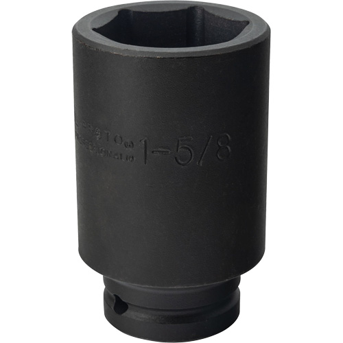 Socket, Impact, 1-5/8", 3/4" Drive, 6 Points, Deep NTL Industrial