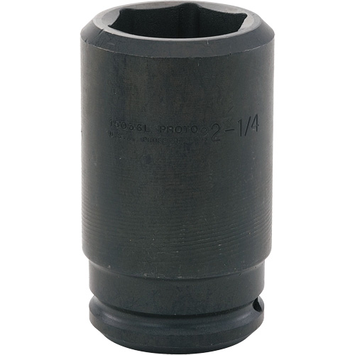 Socket, Impact, 2-1/4", 1-1/2" Drive, 6 Points, Deep NTL Industrial