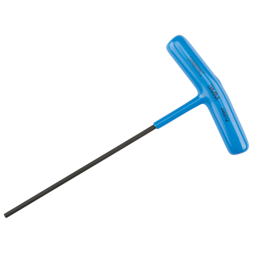 Hex Key - Metric, Hex End, 3 mm x 6" L, T Handle NTL Industrial