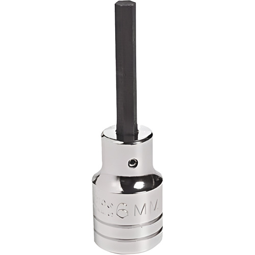 Embout &agrave; ins&eacute;rer, Hexagonale, 18 mm x 4" lo, Prise 1/2" NTL Industrial