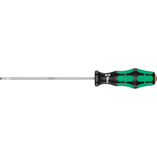 Tournevis &agrave; fente, Tige de 4 mm, Ronde, 9-3/4" lo, Prise en Plastique NTL Industrial