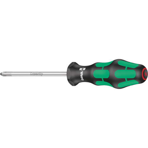 Phillips Screwdriver, #2, 8-1/16" L, Plastic Handle NTL Industrial