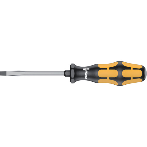 Slotted Demolition Screwdriver, 3/16", 7-3/8" L, Plastic Handle NTL Industrial