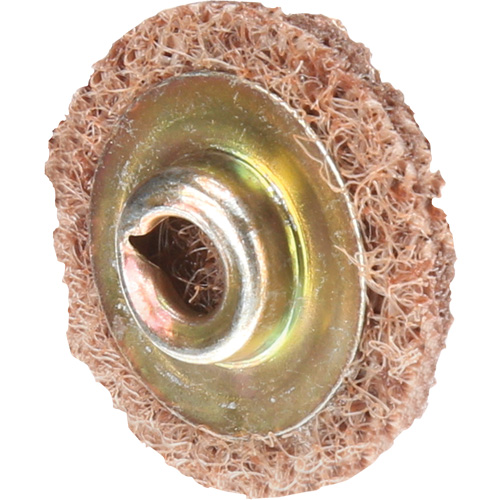 Disque de conditionnement de surface &agrave; remplacement rapide Standard Abrasives, 1" dia., Grain Cors&eacute;, Oxyde d'aluminium NTL Industrial