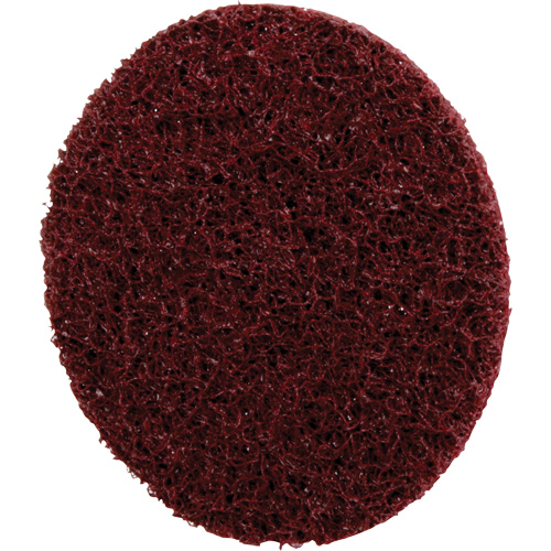 Disque de conditionnement de surface &agrave; remplacement rapide Standard Abrasives, 3" dia., Grain Moyen, Oxyde d'aluminium NTL Industrial