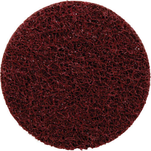 Disque de conditionnement de surface &agrave; remplacement rapide Standard Abrasives, 3" dia., Grain Moyen, Oxyde d'aluminium NTL Industrial