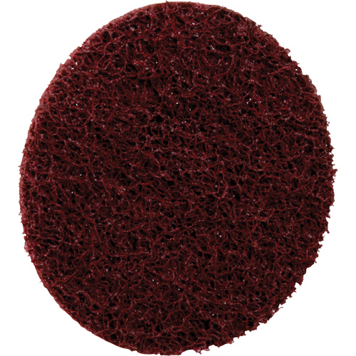 Disque de conditionnement de surface &agrave; remplacement rapide Standard Abrasives, 3" dia., Grain Moyen, Oxyde d'aluminium NTL Industrial