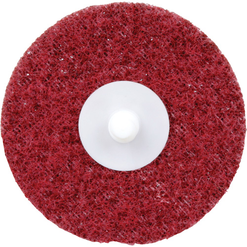 Disque de conditionnement de surface &agrave; remplacement rapide Standard Abrasives, 3" dia., Grain Moyen, Oxyde d'aluminium NTL Industrial