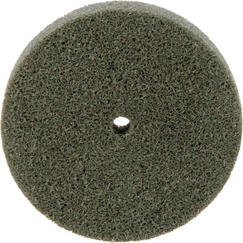 Meule homog&egrave;ne &agrave; faible densit&eacute; de s&eacute;rie 500 Standard Abrasives, 3" x 1/2", Arbre de 1/4", Grain de Moyen, Oxyde d'aluminium NTL Industrial