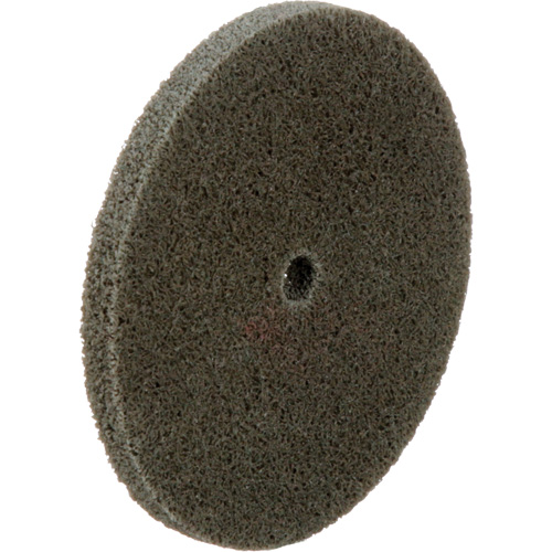 Standard Abrasives Unitized Wheel, 3" x 1/4", 1/4" Arbor, Fine Grit, Aluminum Oxide NTL Industrial